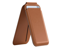 Etui do telefonów Satechi Vegan-Leather Magnetic Wallet Stand (brown)